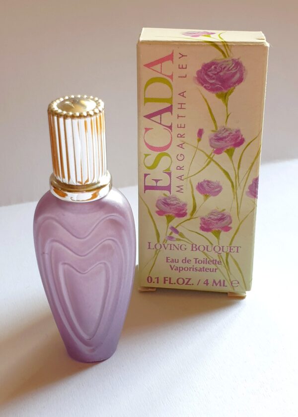 Miniature de parfum Margaretha Ley Loving Bouquet Escada 4 ml