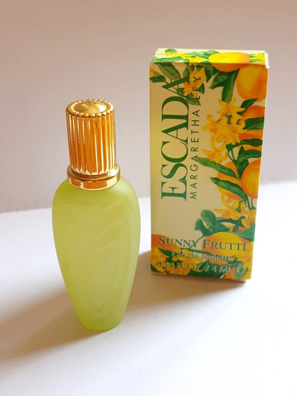 Miniature de parfum Margaretha Ley Sunny Frutti Escada 4 ml