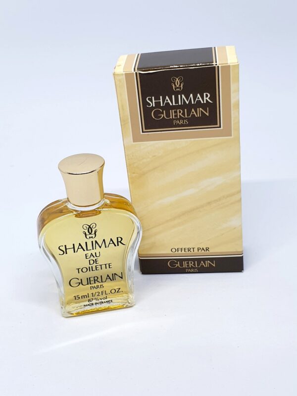 Flacon de parfum Shalimar de Guerlain eau de toilette 15 ml