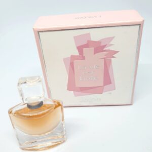 Miniature de parfum La vie est belle de Lancôme 4 ml dans boite cartonnée