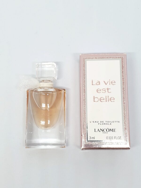 Miniature de parfum La vie est belle L'eau de toilette florale 3 ml