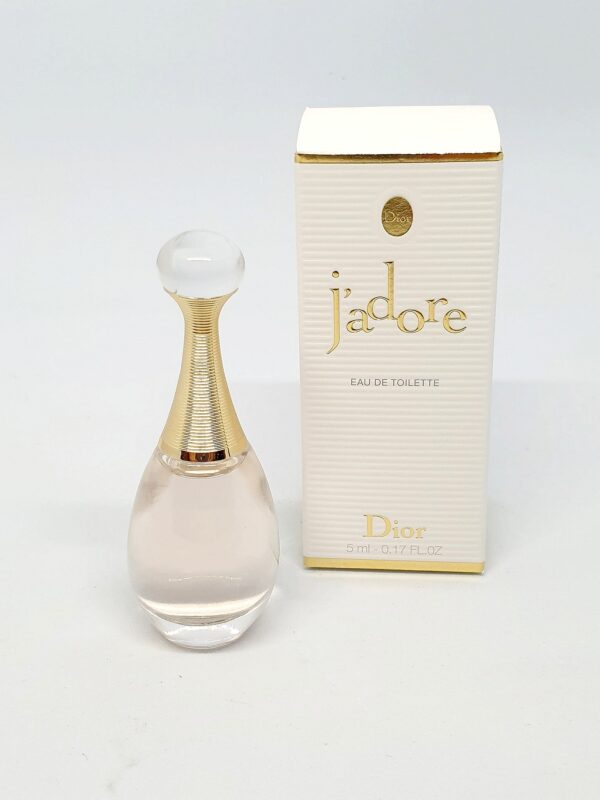 Miniature d'eau de toilette J'adore de Dior