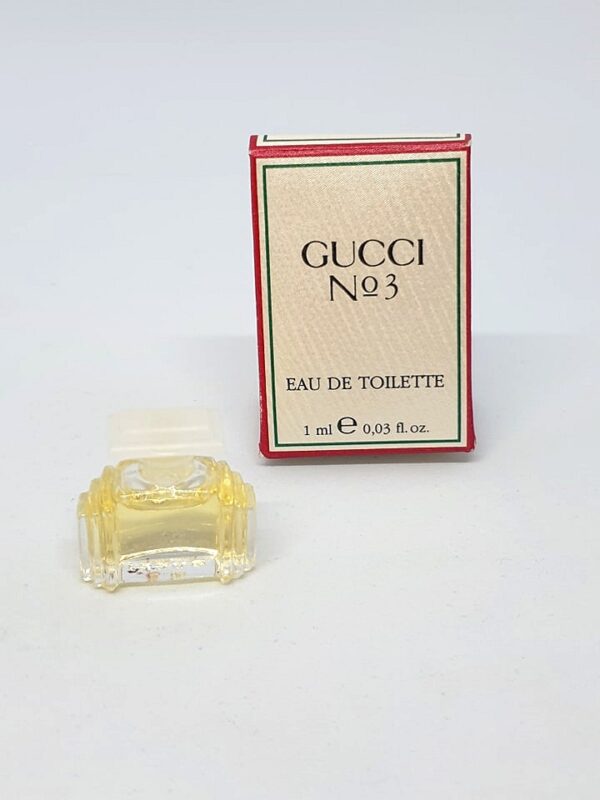 Miniature de parfum Gucci Numéro 3