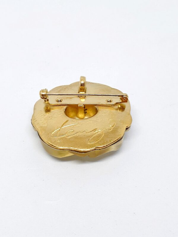 Magnifique Broche ou pendentif Fleur Kenzo