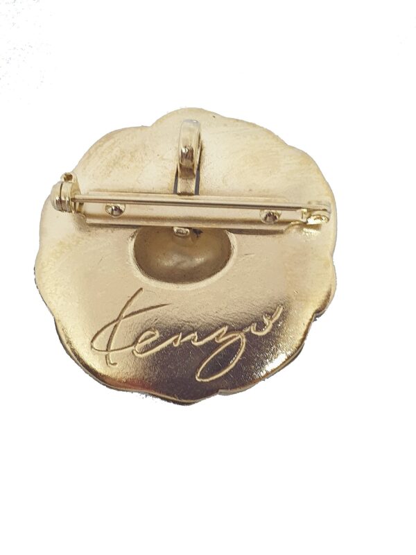 Magnifique Broche ou pendentif Fleur Kenzo