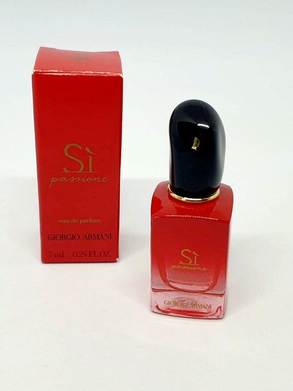 Miniature de parfum Si Passionne Giorgio Armani