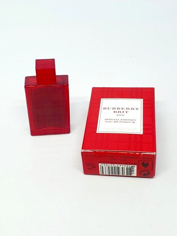 Miniature de parfum Burberry Brit red