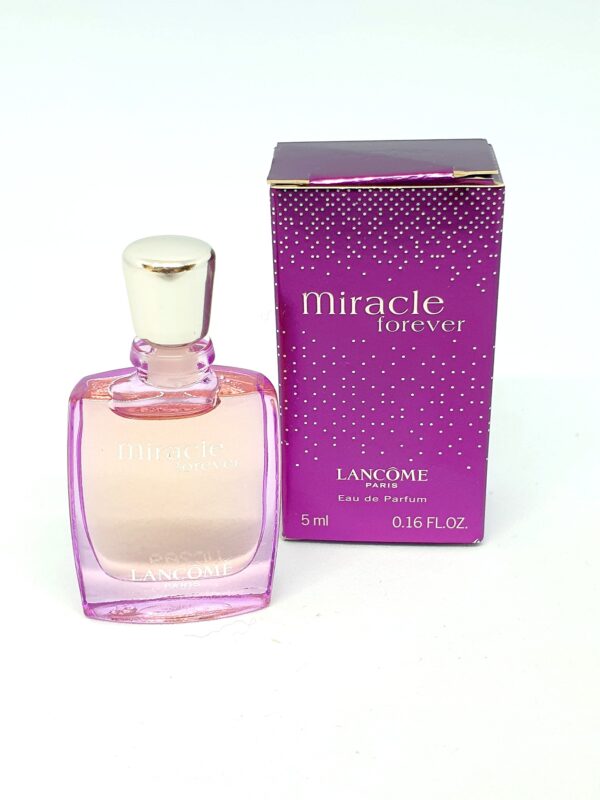 Miniature de parfum Miracle forever de Lancôme
