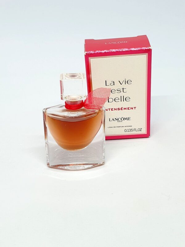 Miniature de parfum La vie est belle Intensément Lancôme