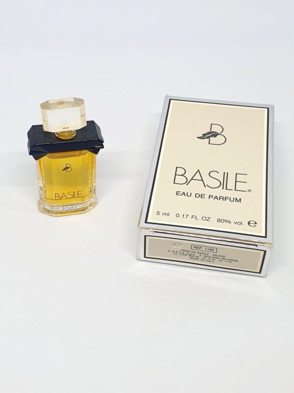 Miniature de parfum Basile