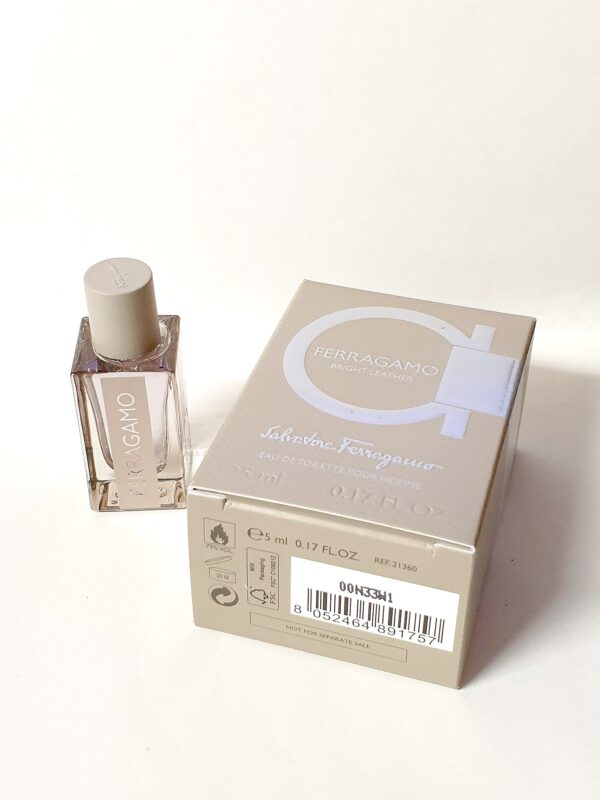 Miniature de parfum Bright Leather de Salvatore Ferragamo