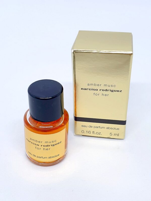Miniature de parfum Amber Musc Narciso Rodriguez
