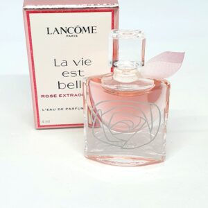 Miniature de parfum La vie est belle Rose extraordinaire Lancôme
