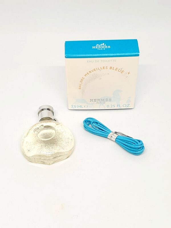 Miniature de parfum L'eau des Merveilles bleue Hermès