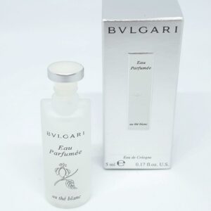 Miniature de parfum Eau parfumée au thé blanc Bvlgari
