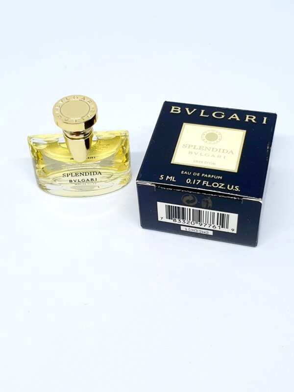 Miniature de parfum Splendida Iris d'or Bvlgari