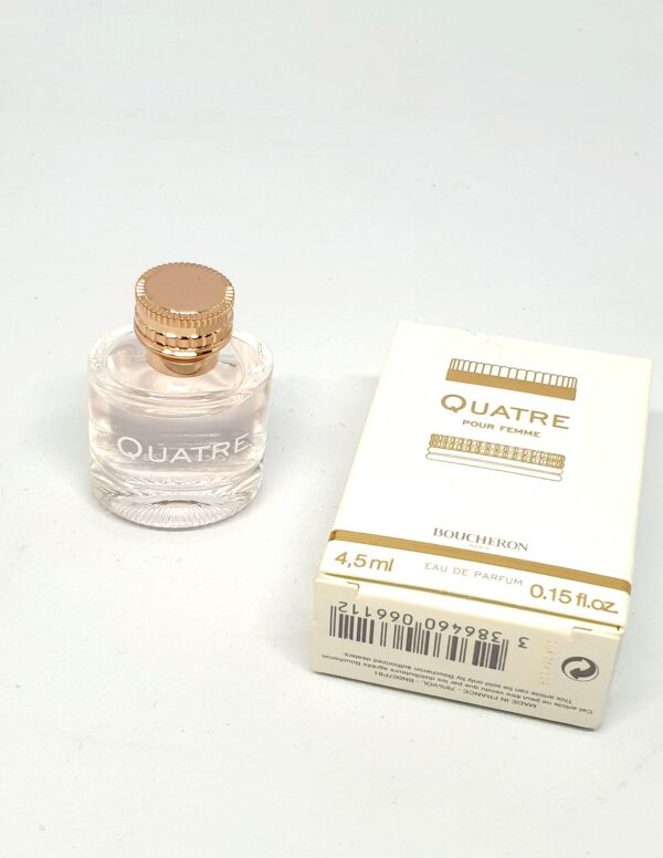 Miniature de parfum Quatre de Boucheron