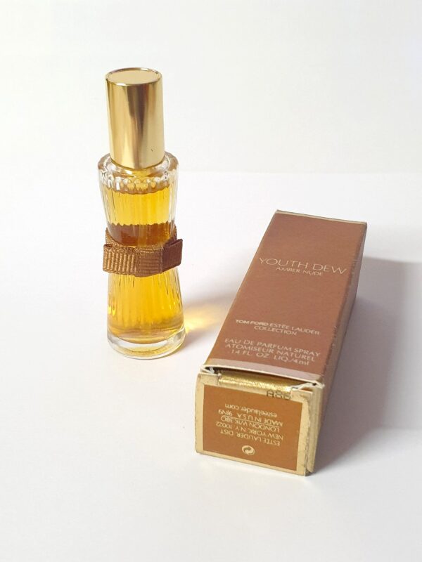 Miniature de parfum Youth Dew Amber nude Tom Ford Estée Lauder