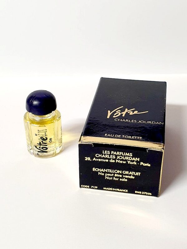 Miniature de parfum Votre Charles Jourdan