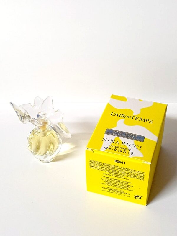 Miniature de parfum L'air du temps de Nina Ricci 4 ml
