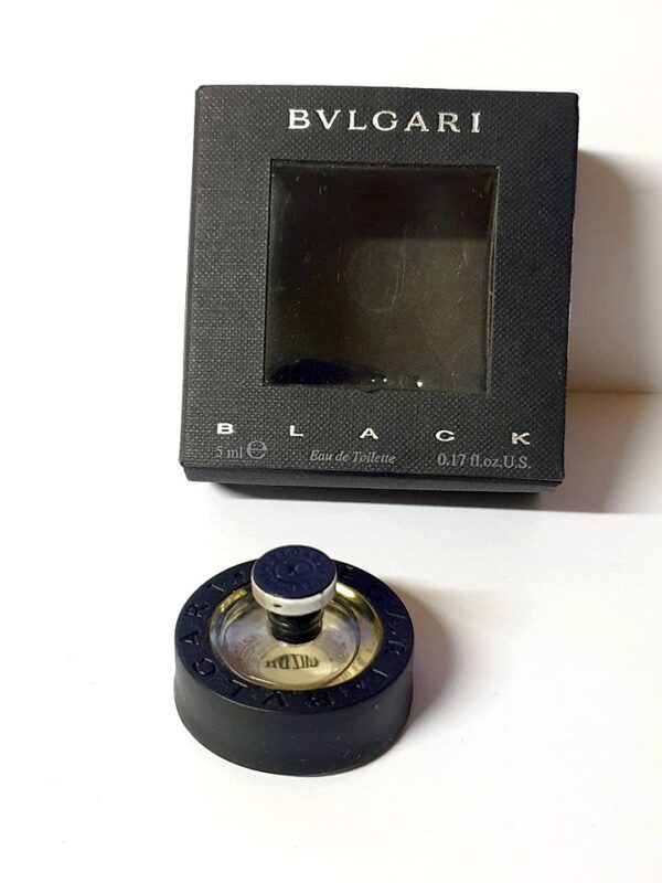 Miniature de parfum Black de Bvlgari