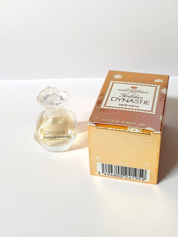 Miniature de parfum Golden Dynastie de Princesse Marina de Bourbon