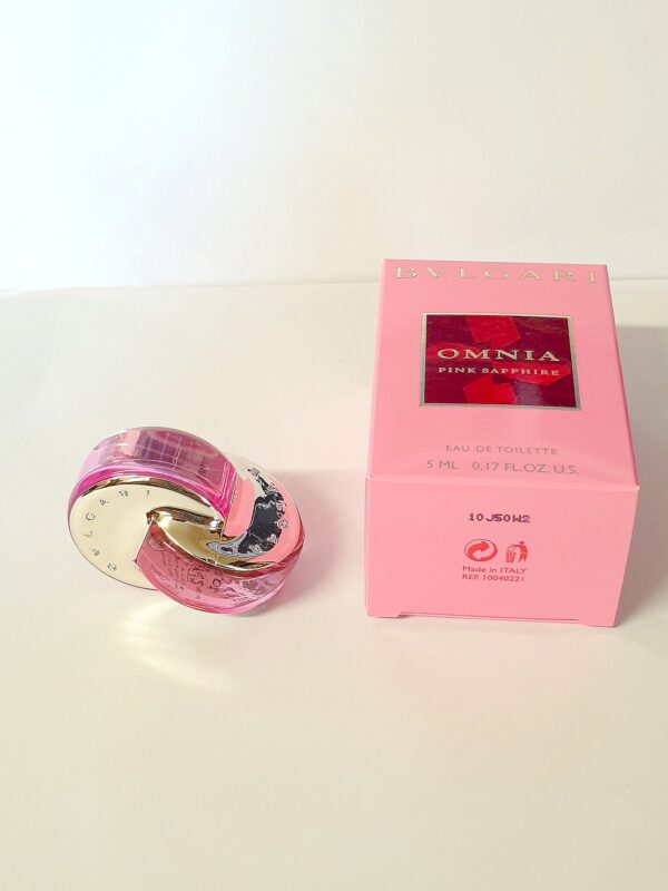 Miniature de parfum Omnia Pink Sapphire Bvlgari