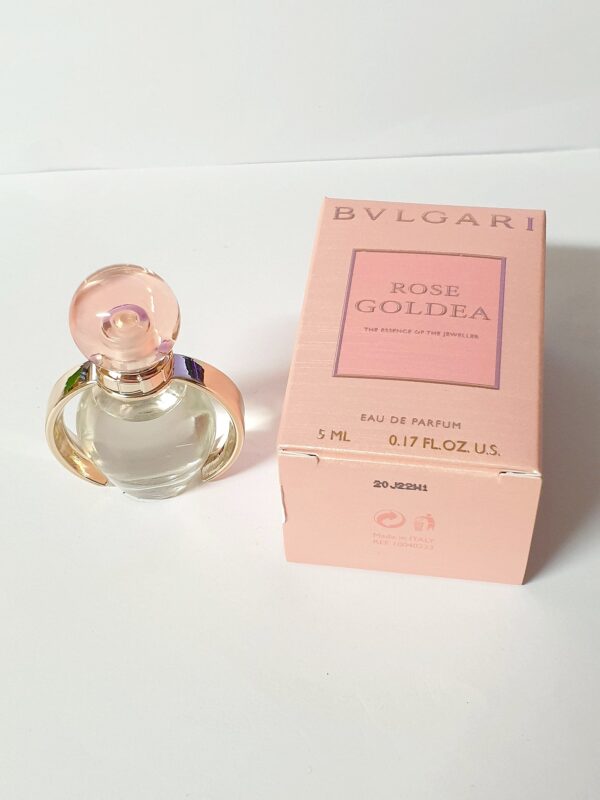 Miniature de parfum Rose Goldea Bvlgari