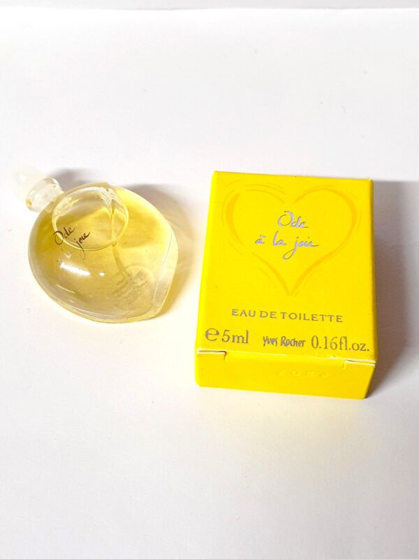 Miniature de parfum Ode à la joie Yves Rocher