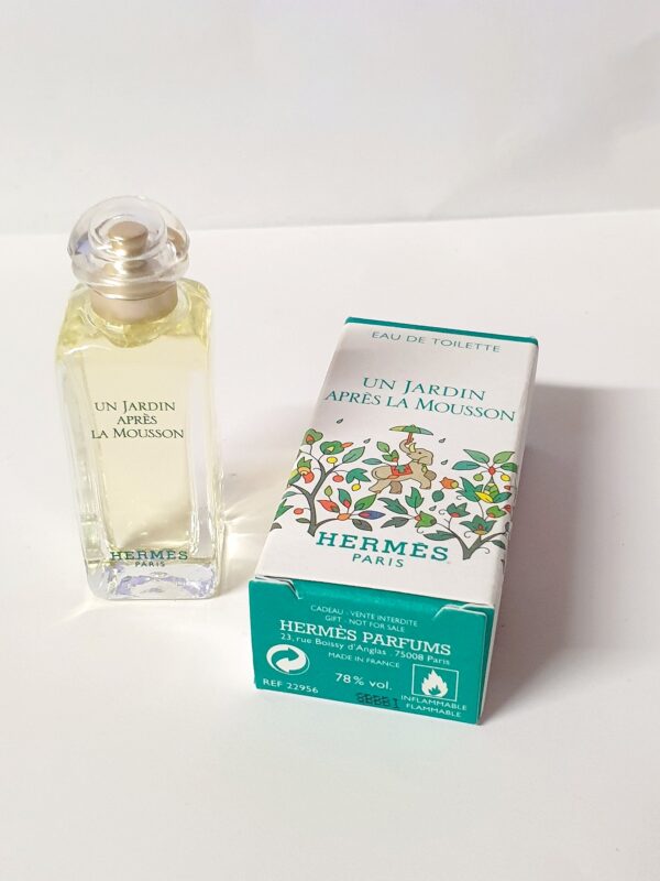 Miniature de parfum Un jardin après la mousson Hermès