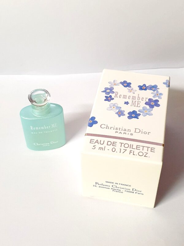 Miniature de parfum Remember me Christian Dior