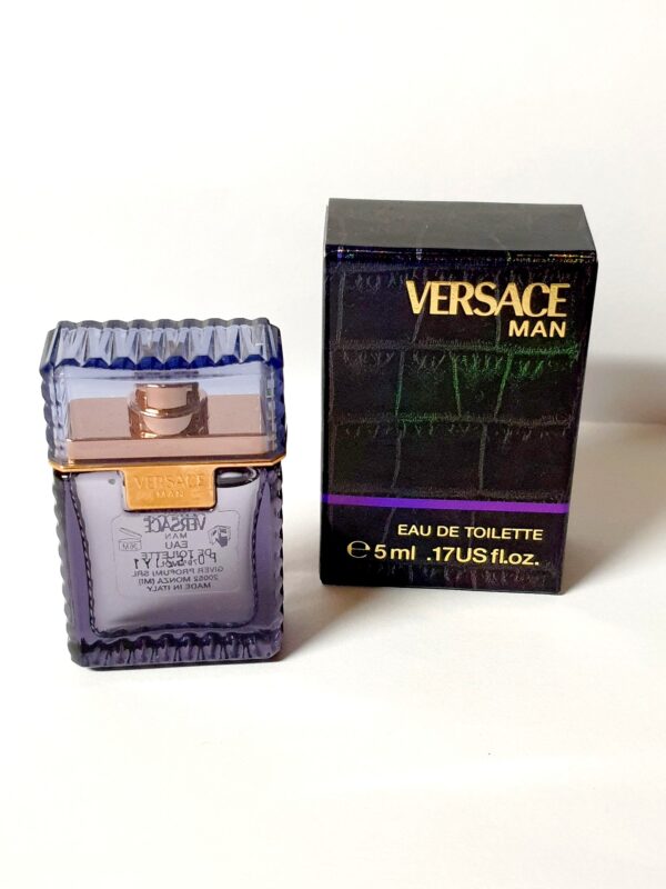 Miniature de parfum Man de Versace