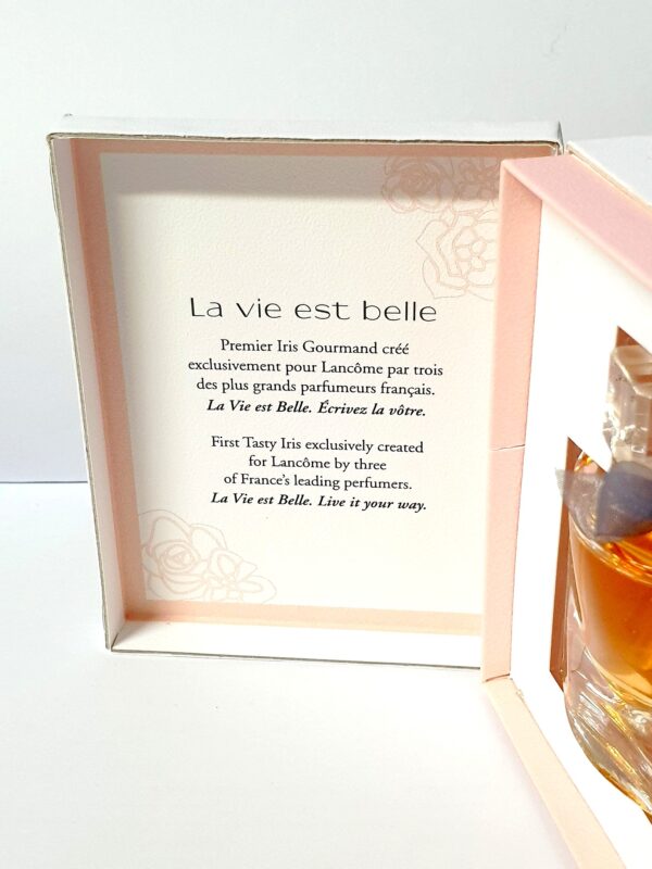 Miniature de parfum La vie est belle de Lancôme 4 ml