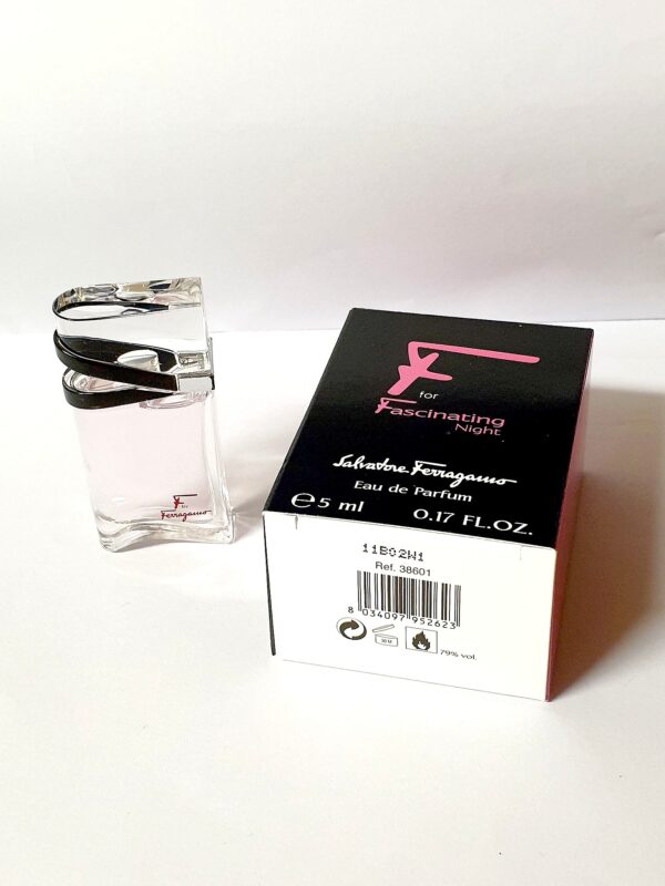Miniature de parfum F For Fascinating Night Salvatore Ferragamo