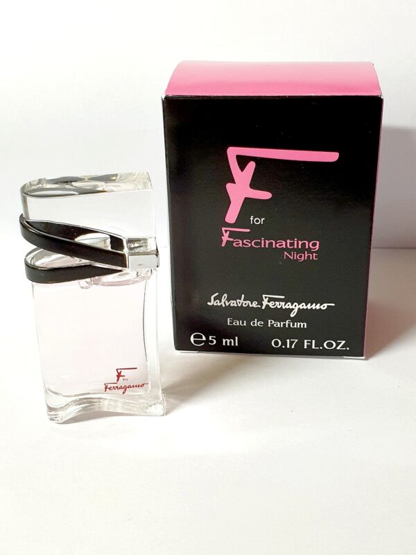 Miniature de parfum F For Fascinating Night Salvatore Ferragamo