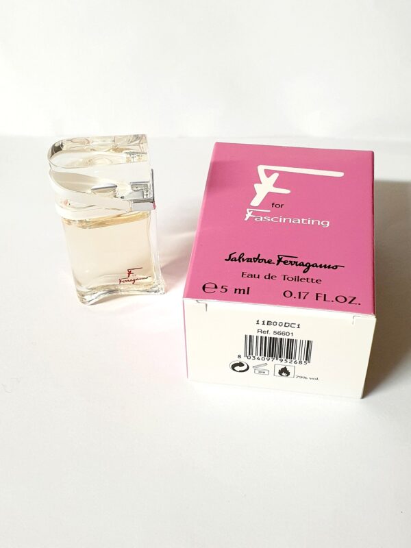 Miniature de parfum F For Fascinating Salvatore Ferragamo