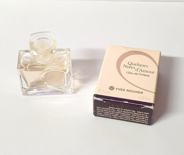 Miniature de parfum Quelques notes d'amour Yves Rocher