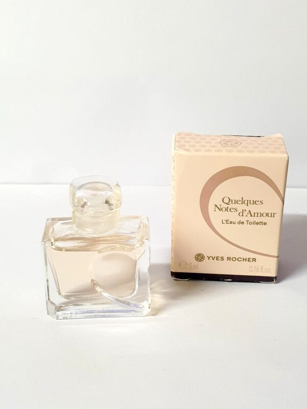 Miniature de parfum Quelques notes d'amour Yves Rocher