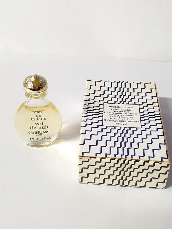 Miniature de parfum flacon goutte Vol de nuit Guerlain