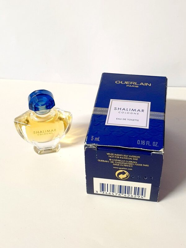 Miniature de parfum Shalimar Cologne Guerlain