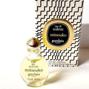 Miniature de parfum flacon goutte Mitsouko Guerlain
