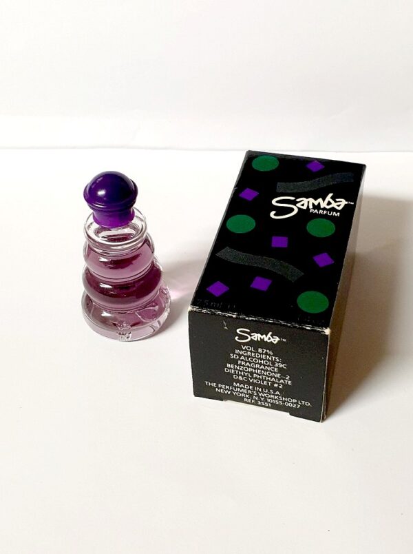 Miniature de parfum Samba 7.5 ml de Perfumer's Workshop