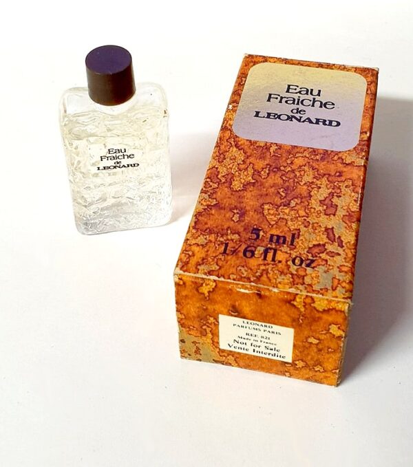 Miniature de parfum Eau fraiche de Léonard