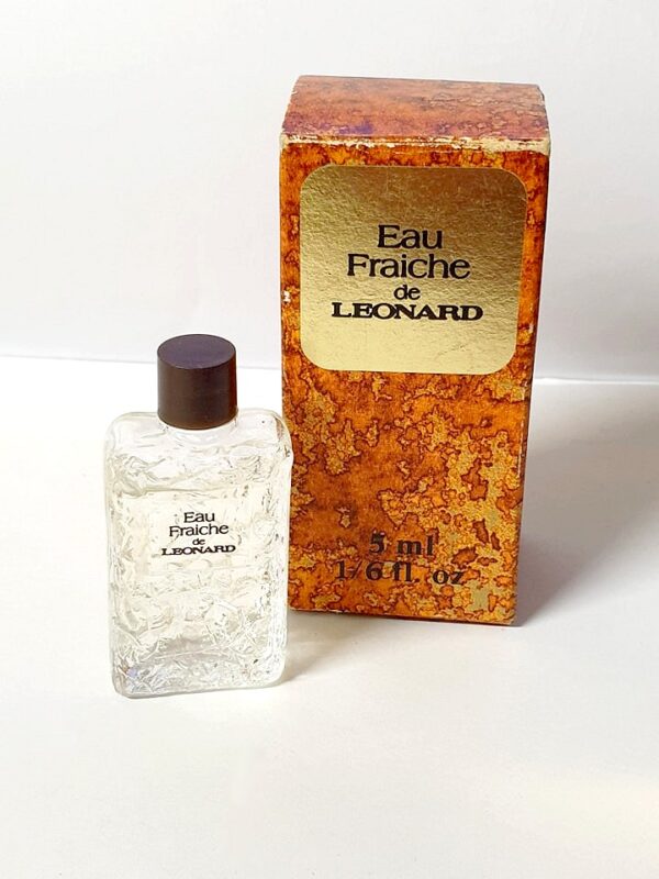Miniature de parfum Eau fraiche de Léonard