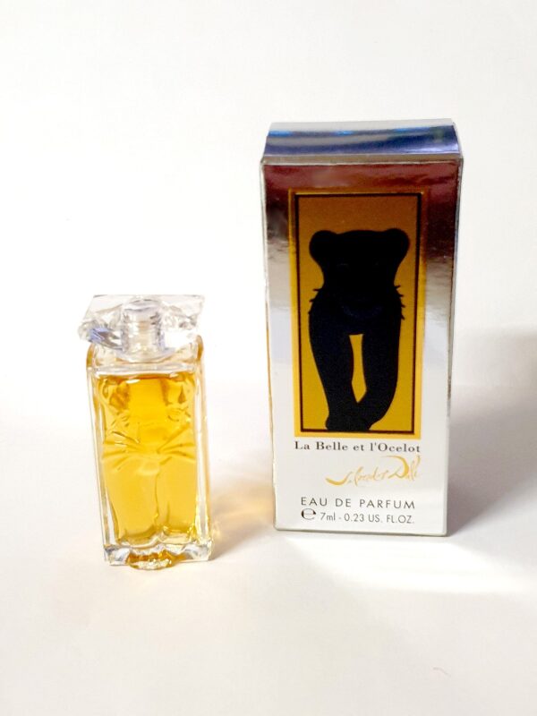 Miniature de parfum La belle et L'Ocelot Salvador Dali