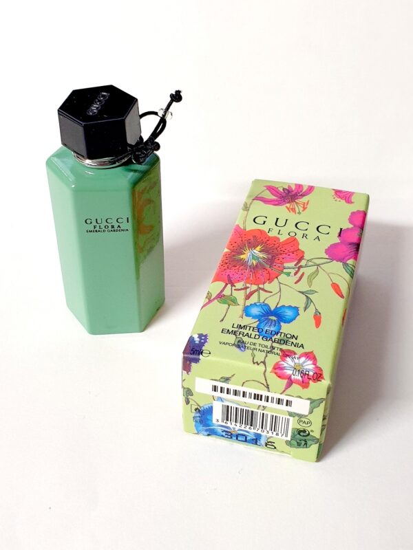Miniature de parfum Gucci Flora Emerald Gardenia Edition limitée
