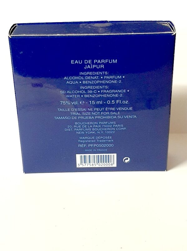 Miniature d'Eau de parfum Jaïpur de Boucheron 15 ml