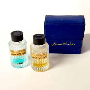 Coffret vintage de 2 miniatures Moustache de Marcel Rochas