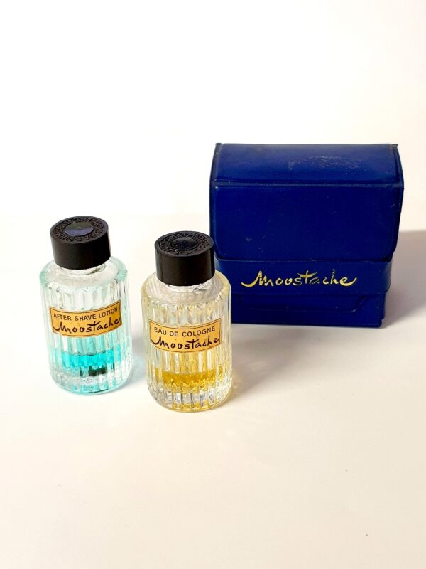 Coffret vintage de 2 miniatures Moustache de Marcel Rochas