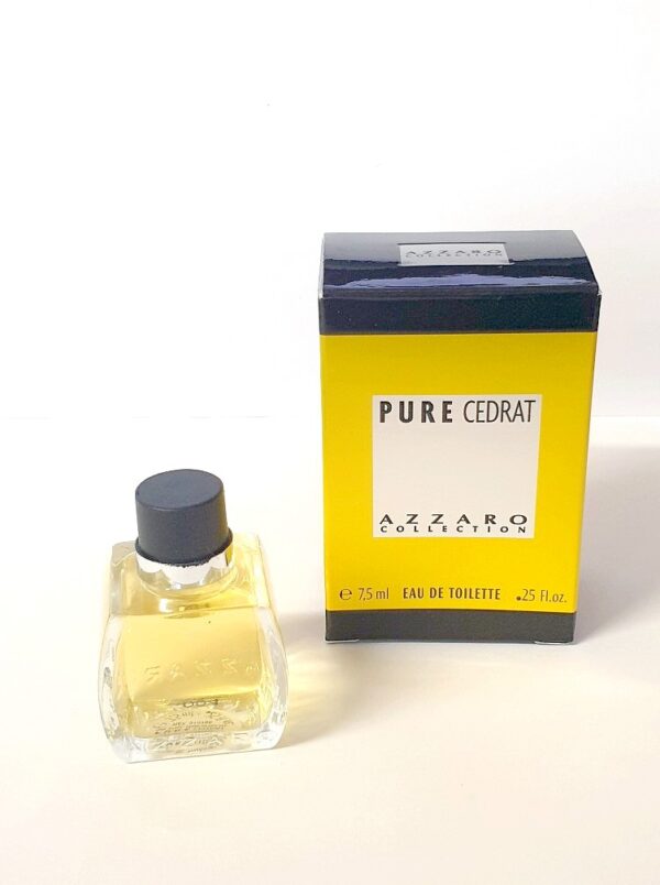 Miniature de parfum Pure Cedrat Azzaro